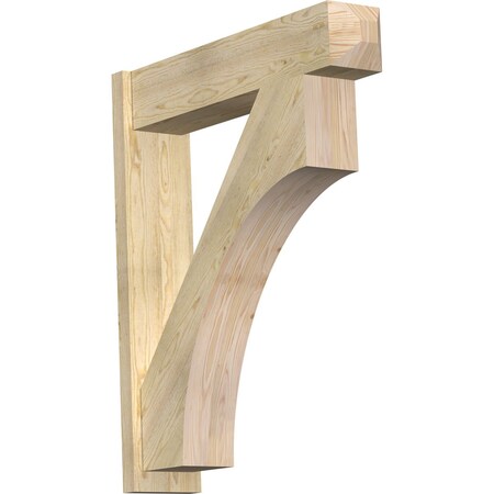 Ekena Millwork Westlake Craftsman Rough Sawn Outlooker, Douglas Fir, 8"W x 36"D x 42"H OUT08X36X42WTL04RDF